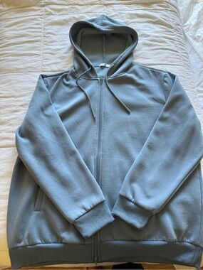 NWOT Deyeek Dialysis Hoodie Sweatshirt with Arm Zipper Jacket Full-Zip Size XL